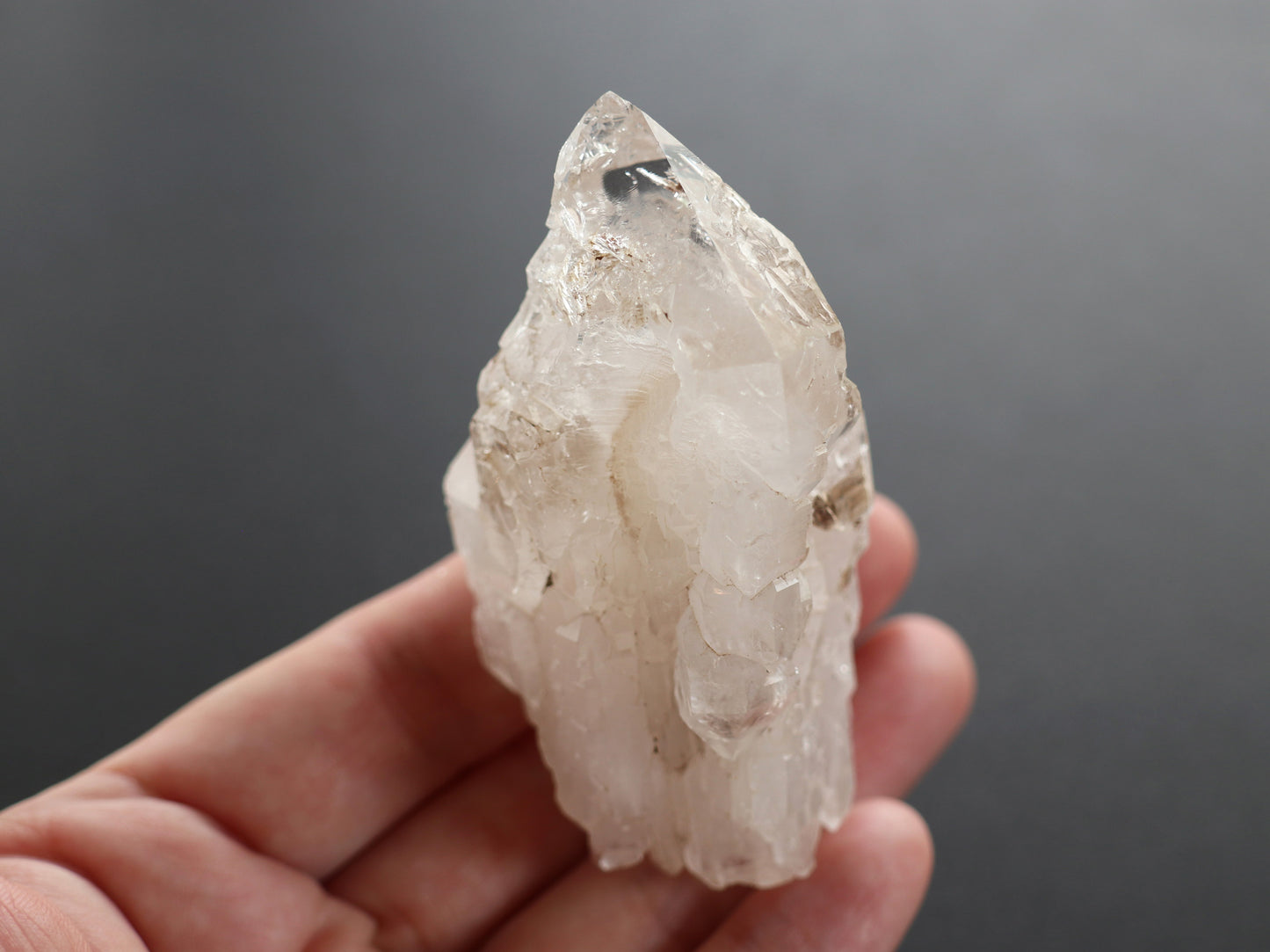 エレスチャル、セプター、ガネーシュヒマール産ヒマラヤ水晶原石PN:GG-121