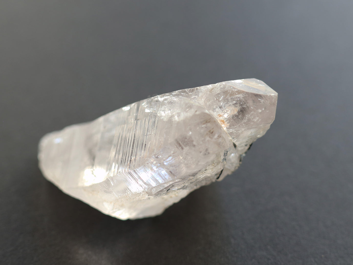 ガネーシュヒマール産ヒマラヤ水晶セプター、ツインソウル原石PN:GG-365