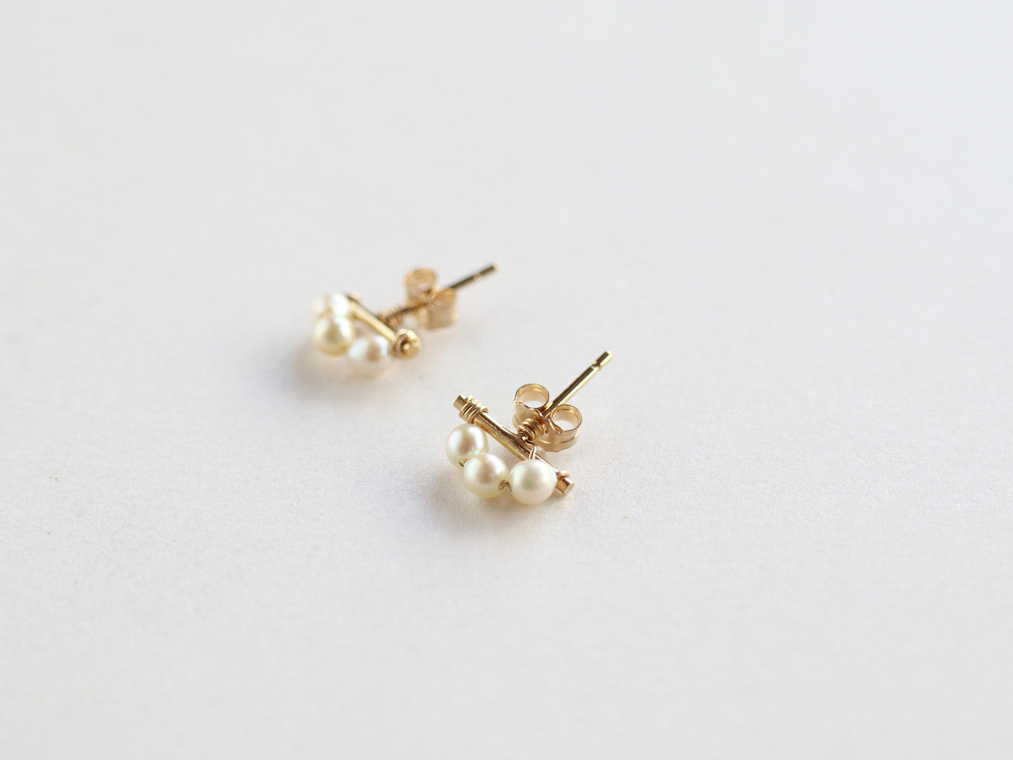 ◆ItoMe Stone◆ピアス*あこや真珠、TホストPN:IPS-202