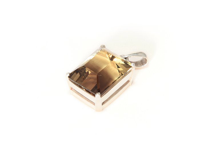 シトリンバイカラーペンダントトップ Citrine PN: