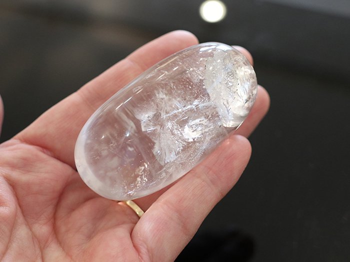 シバ リンガム ガネーシュヒマール産 ヒマラヤ水晶 121g