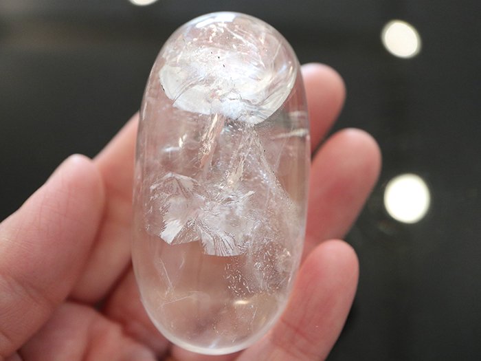 シバ リンガム ガネーシュヒマール産 ヒマラヤ水晶 121g