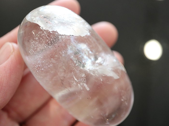シバ リンガム ガネーシュヒマール産 ヒマラヤ水晶 121g