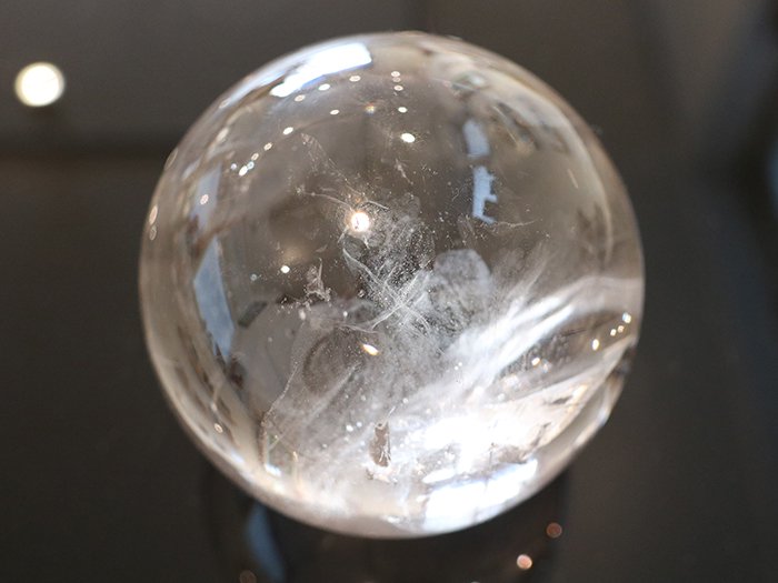 ガネーシュヒマール産 ヒマラヤ 水晶 ボール 1194gCrystalbowl
