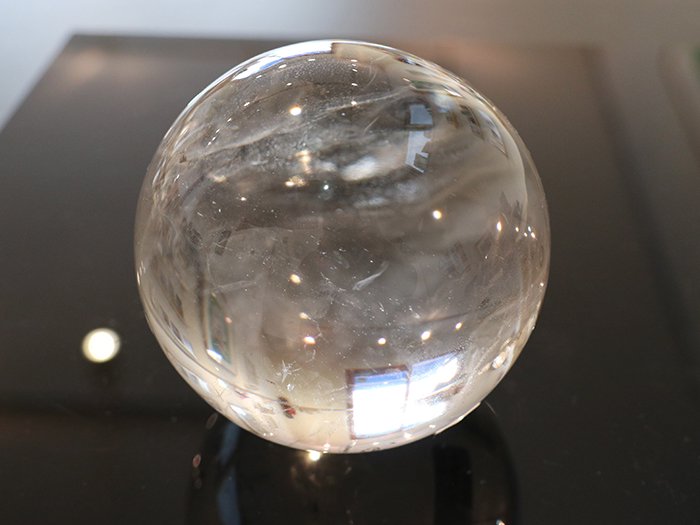 ガネーシュヒマール産 ヒマラヤ 水晶 ボール 1194gCrystalbowl