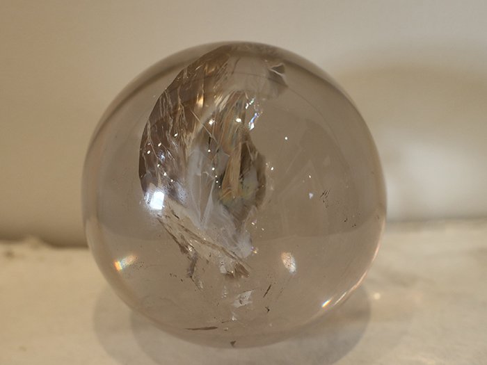 ガネーシュヒマール産 ヒマラヤ 水晶 ボール 1194gCrystalbowl
