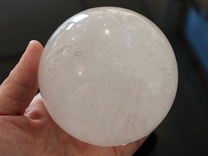 ガネーシュヒマール産 ヒマラヤ水晶ボール890gCrystalbowl