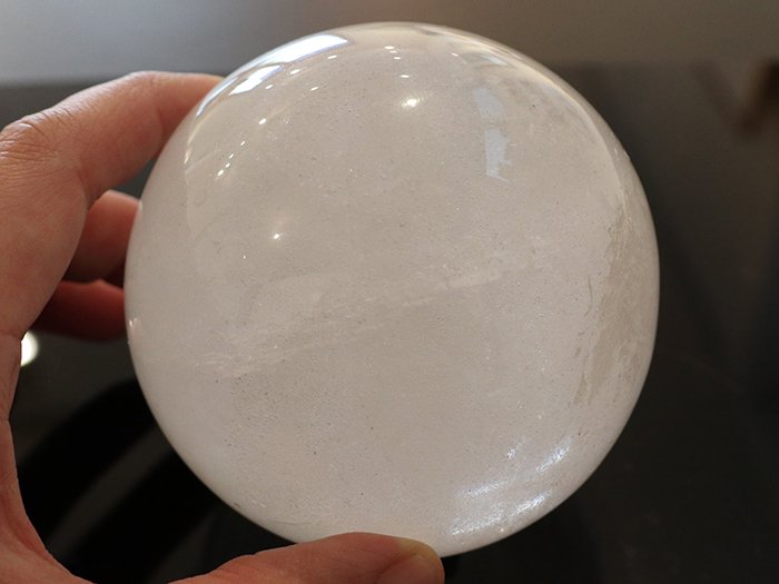 ガネーシュヒマール産 ヒマラヤ水晶ボール890gCrystalbowl