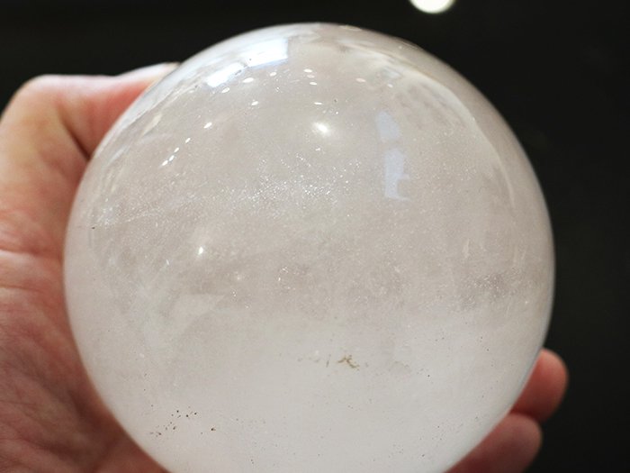 ガネーシュヒマール産 ヒマラヤ水晶ボール890gCrystalbowl