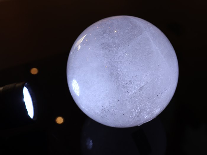 ガネーシュヒマール産 ヒマラヤ水晶ボール890gCrystalbowl