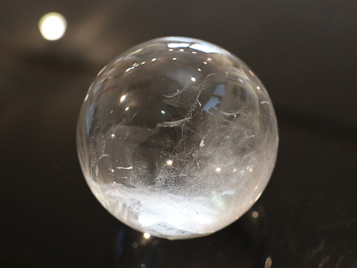 ガネーシュヒマール産 ヒマラヤ水晶ボール458gCrystalbowl