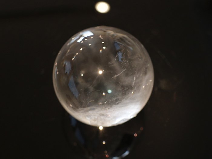 ガネーシュヒマール産 ヒマラヤ水晶ボール458gCrystalbowl