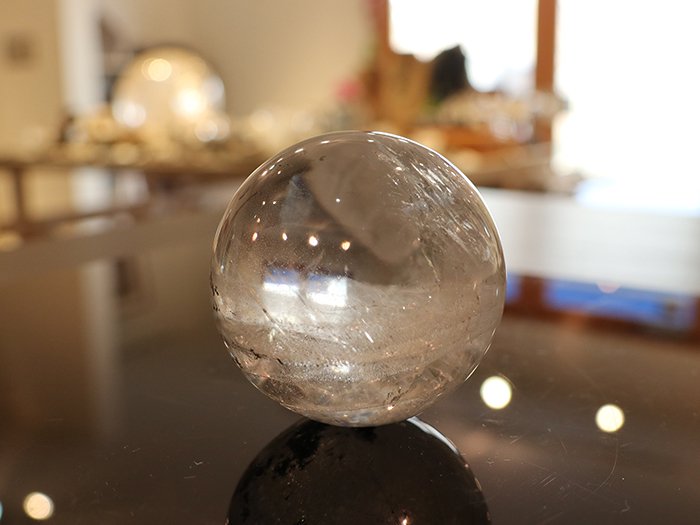 ガネーシュヒマール産 ヒマラヤ水晶ボール291gCrystalbowl