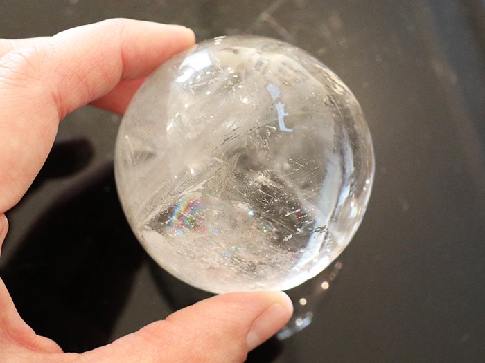 ガネーシュヒマール産 ヒマラヤ水晶ボール291gCrystalbowl