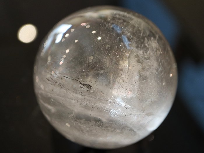 ガネーシュヒマール産 ヒマラヤ水晶ボール291gCrystalbowl