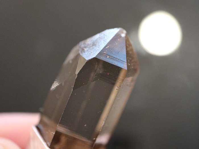 ガウリシャンカール産スモーキー水晶ペンダントトップGUR06