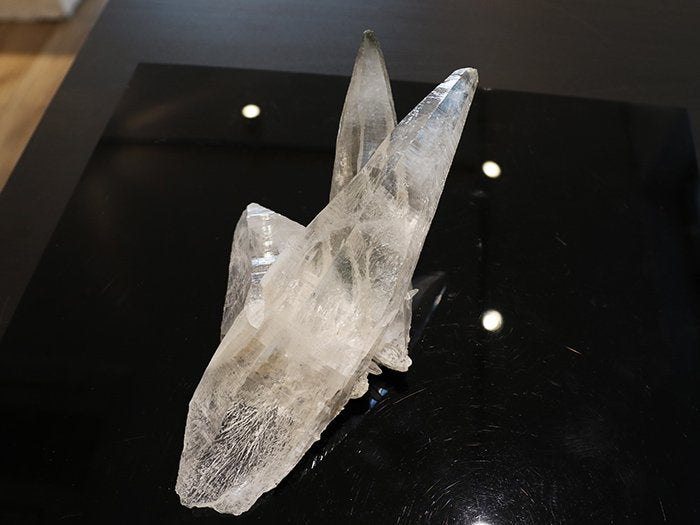ガネーシュヒマール産ヒマラヤ水晶クロライト入り、ワイクリスタル原石PN:GG-035