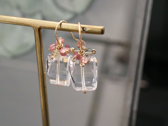 ItoMeオリジナルハンドメイドピアス