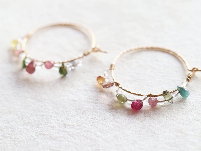 ItoMeオリジナルハンドメイドピアス