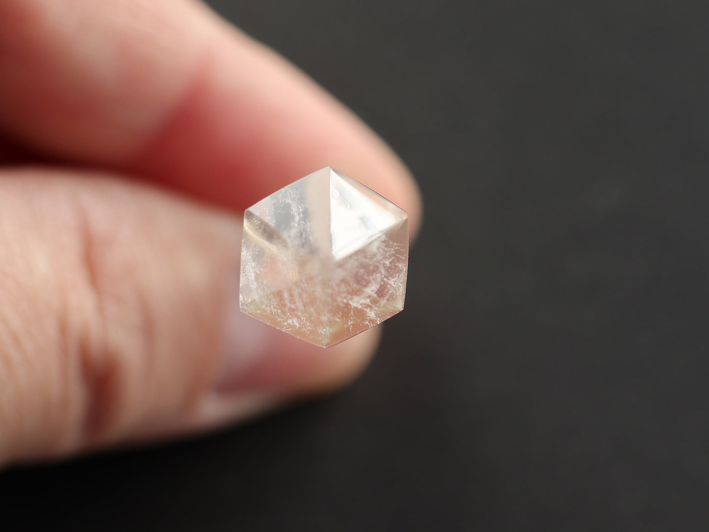 ガネーシュヒマール産 ヒマラヤ水晶 ダウジング ペンジュラム 振り子 14Kゴールドフィールド