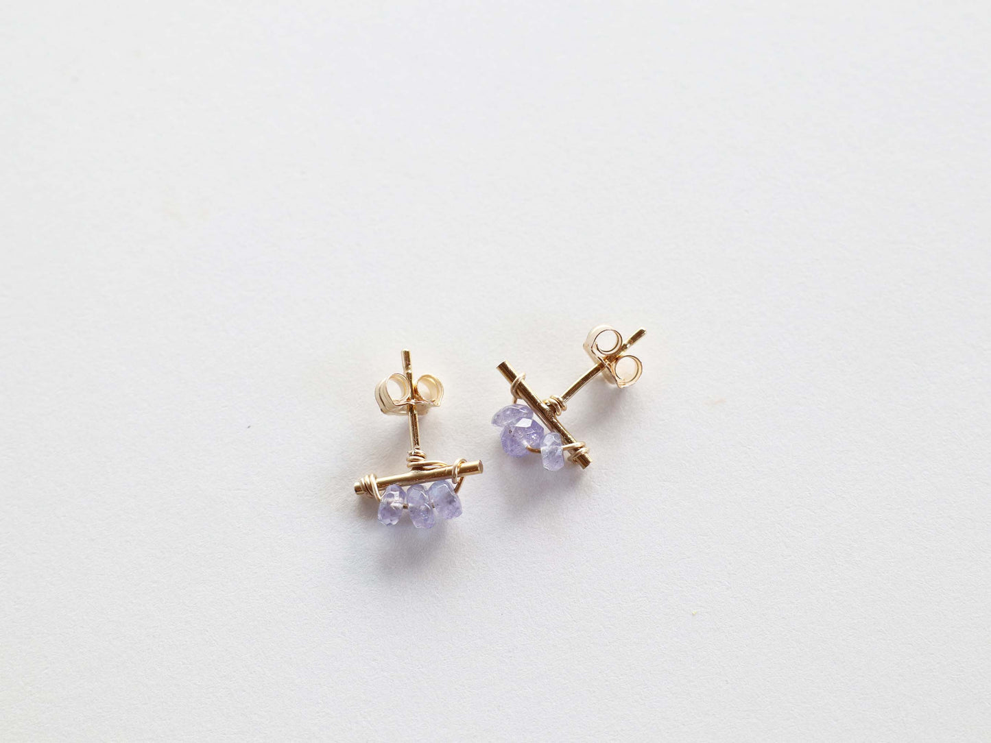 ◆ItoMe Stone◆ピアス*タンザナイトのTホストピアス