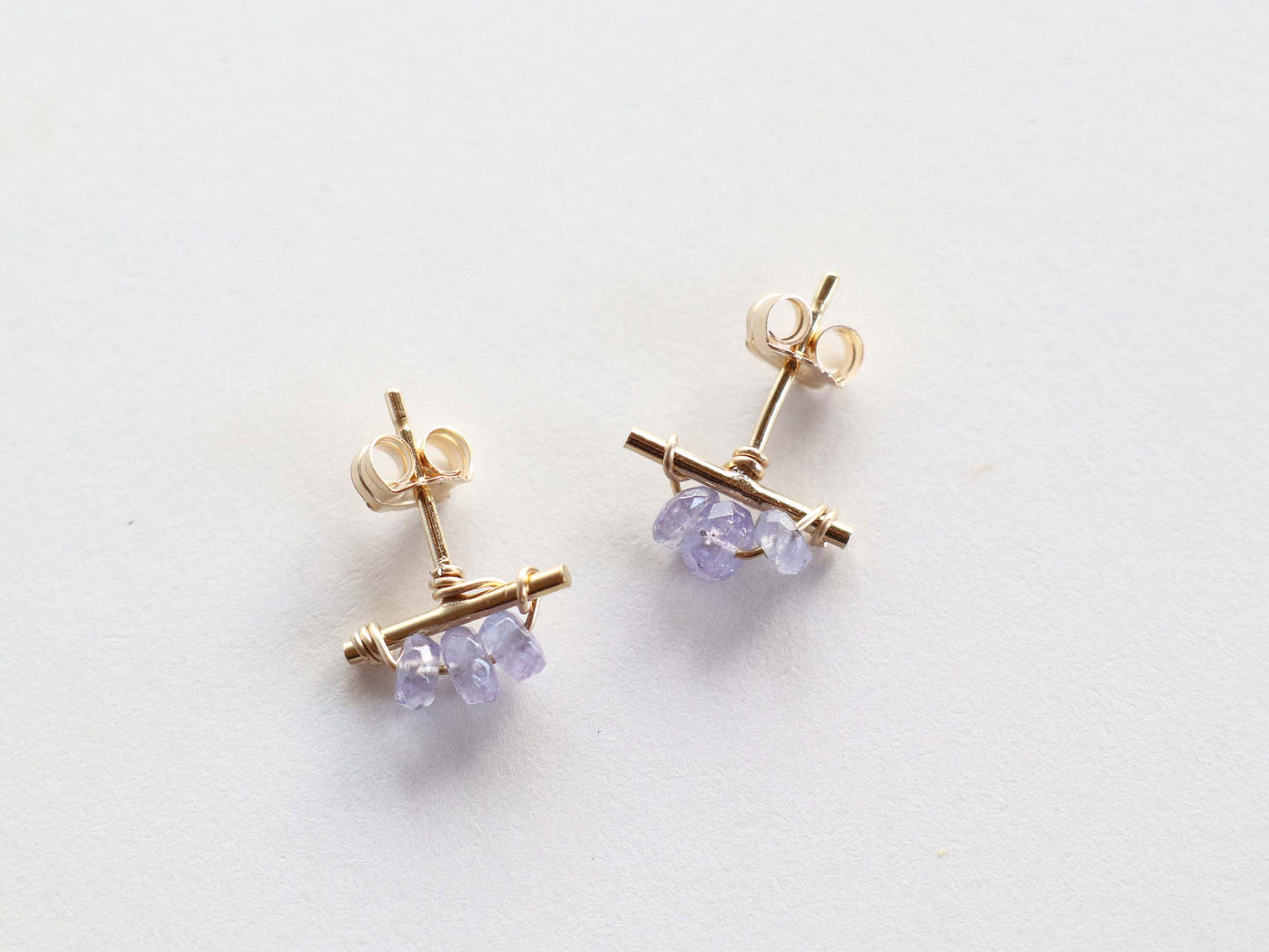◆ItoMe Stone◆ピアス*タンザナイトのTホストピアス