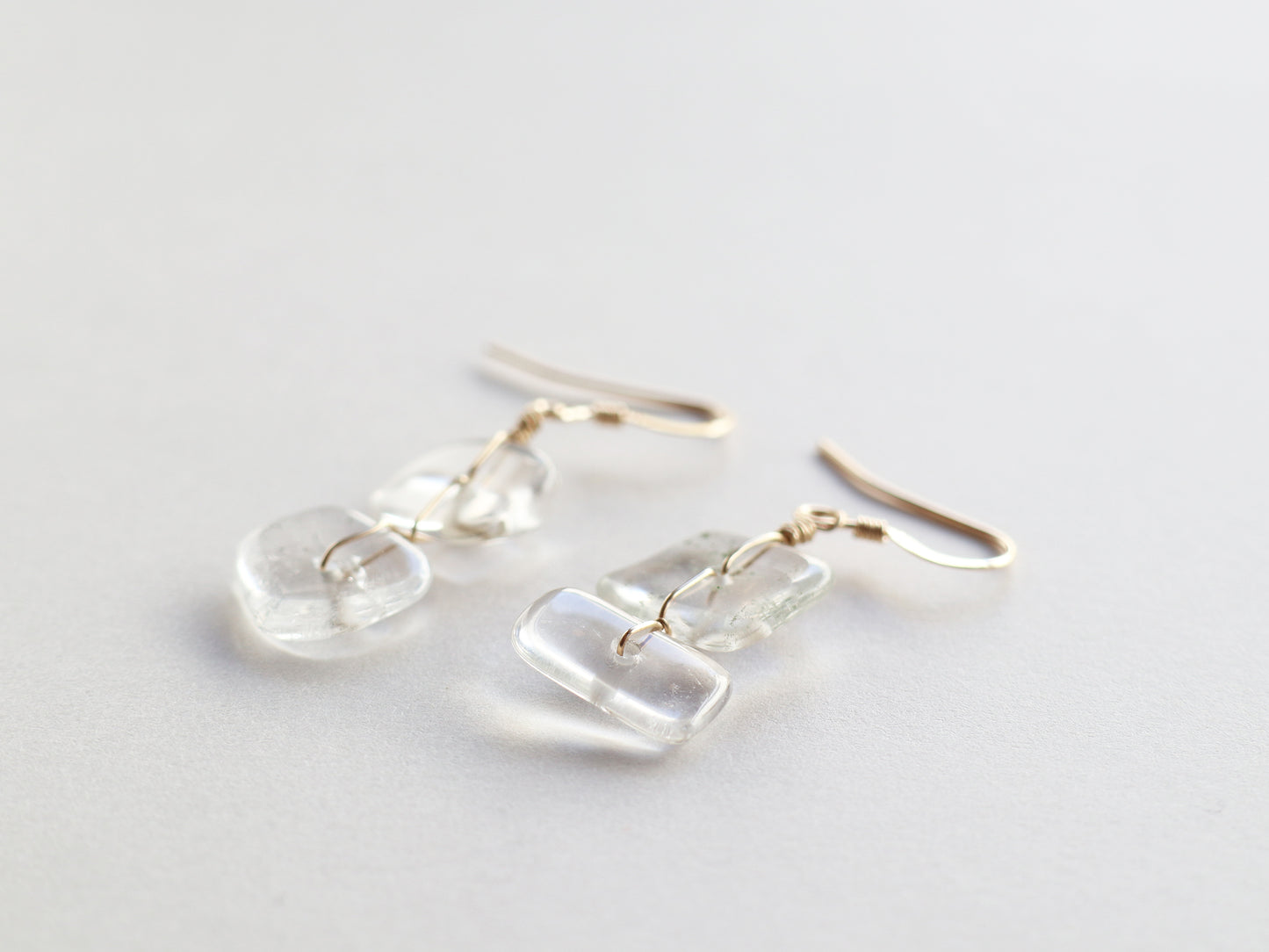 ◆ItoMe Stone◆ピアス*ガネーシュヒマール産ヒマラヤ水晶 PN:IPS-133