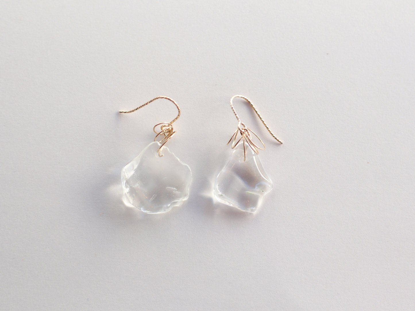 ◆ItoMe Stone◆ピアス*ガネーシュヒマール産水晶 PN:IPS-148