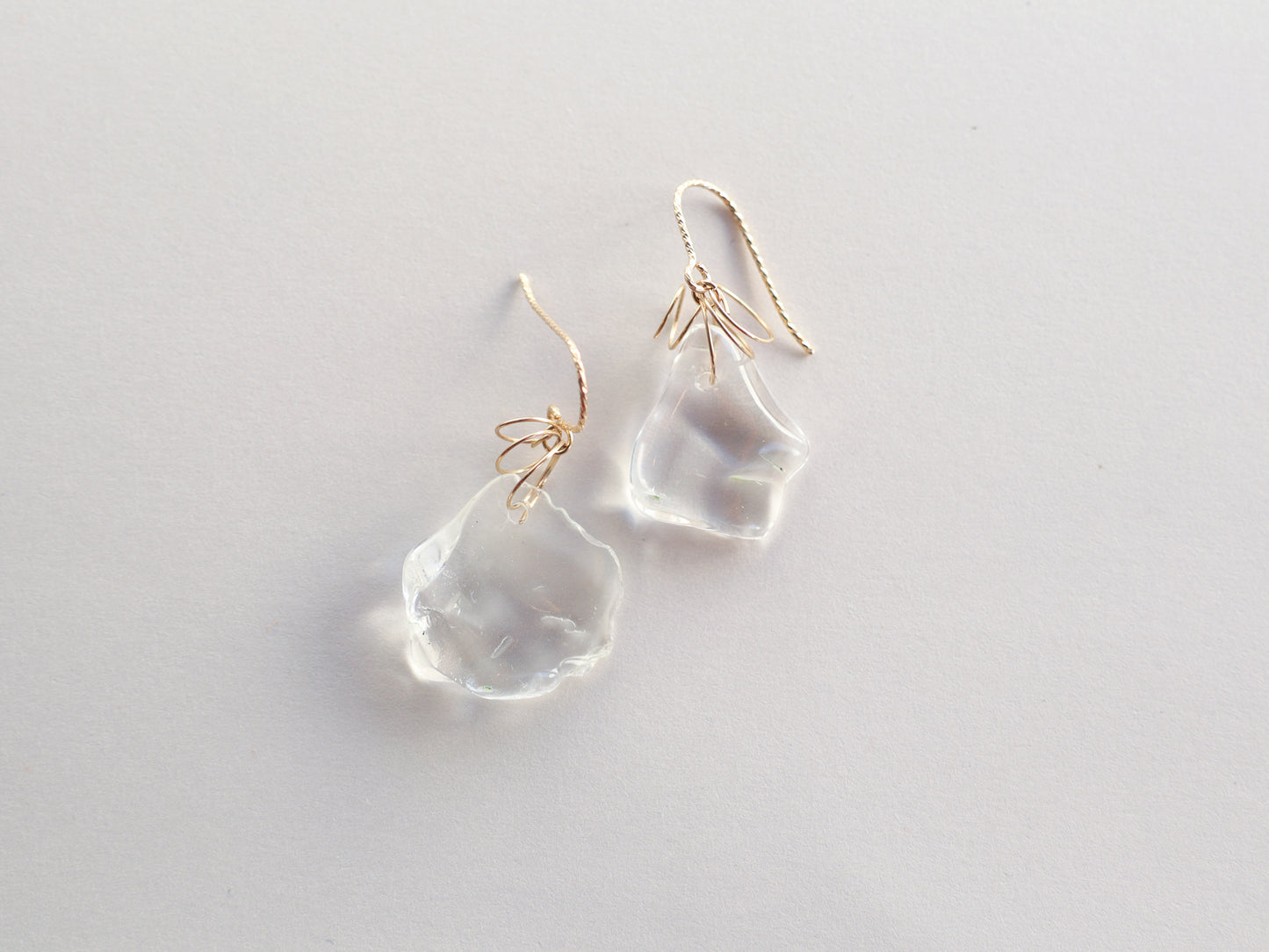 ◆ItoMe Stone◆ピアス*ガネーシュヒマール産水晶 PN:IPS-148