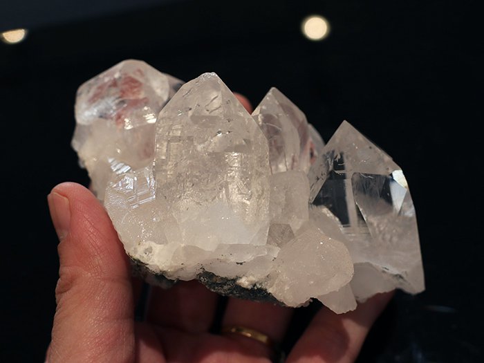 ガネーシュヒマール産クリアクラスター水晶