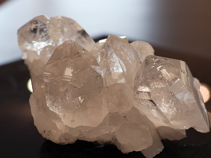 ガネーシュヒマール産クリアクラスター水晶