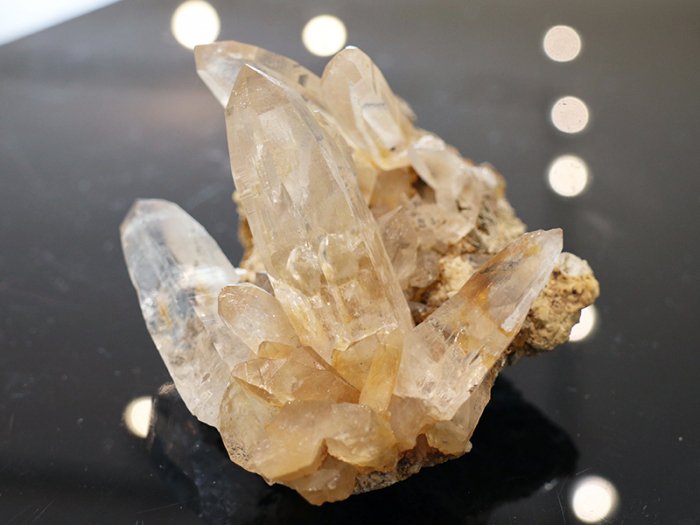 ガネーシュヒマール産クラスターイエロッシュ水晶
