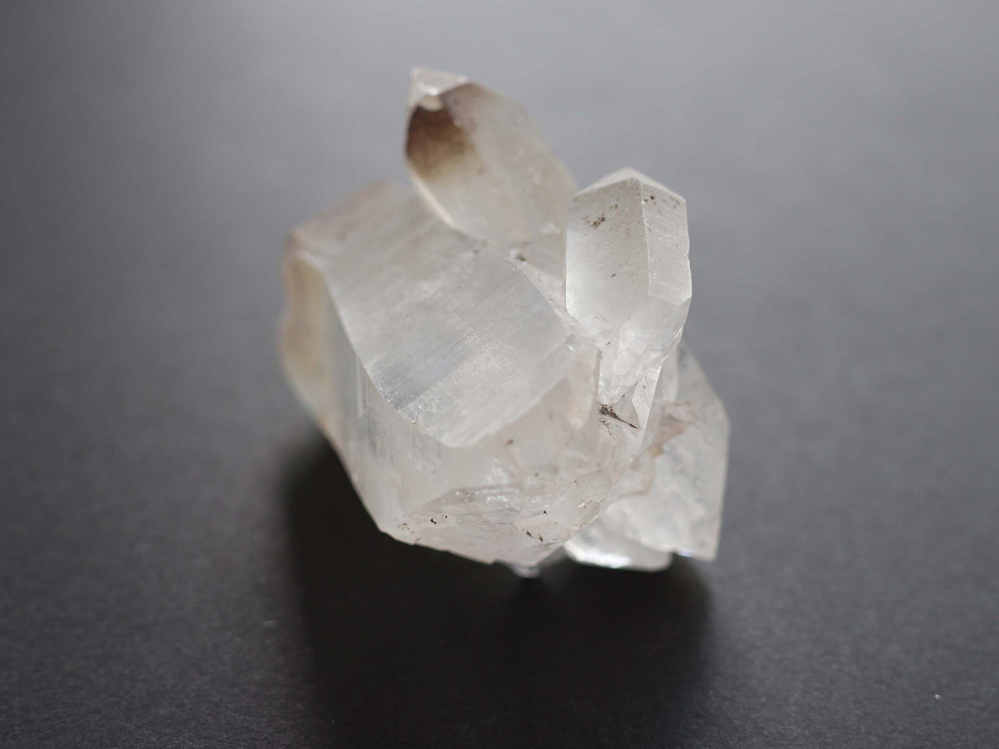 ダブルポイント、クロス、フローターガネーシュヒマール産ヒマラヤ水晶PN:GG-156