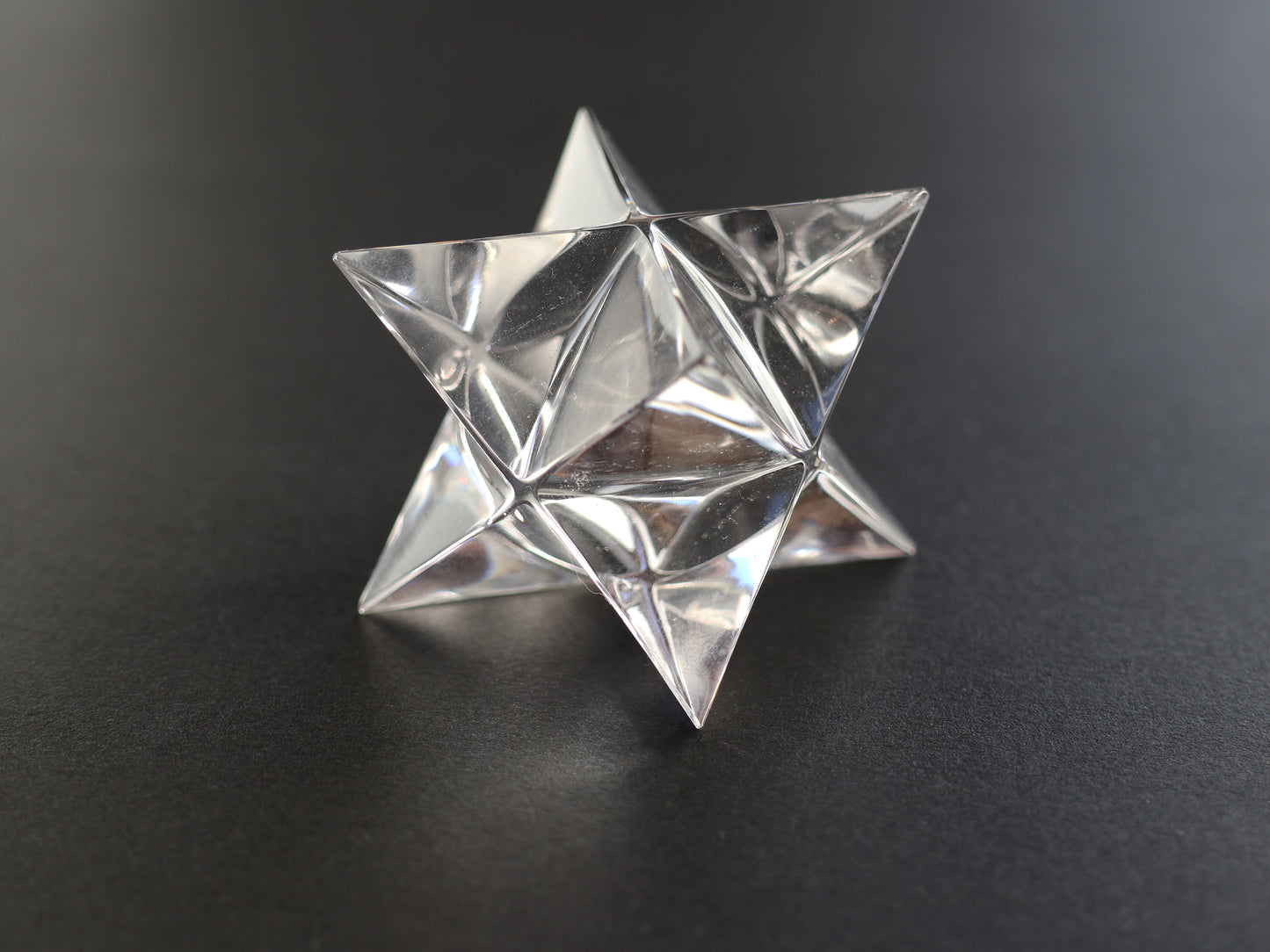 ガネーシュヒマール産 ヒマラヤ 水晶 マカバスター　六芒星　ヘキサグラム　星形八面体