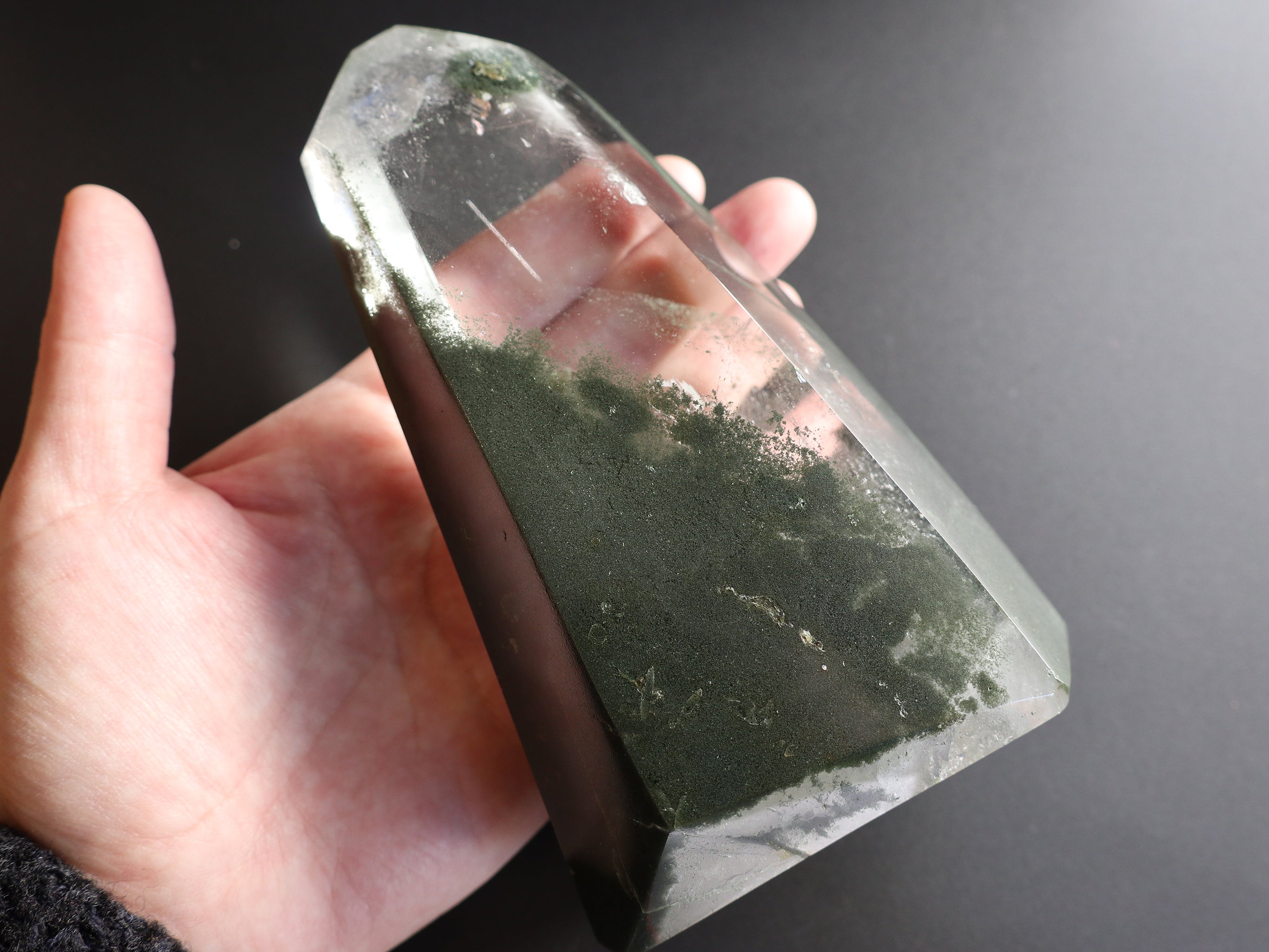 ルチルクォーツ　ガネーシュヒマール産　超希少天然水晶⭐️12.4〜12.9ミリ